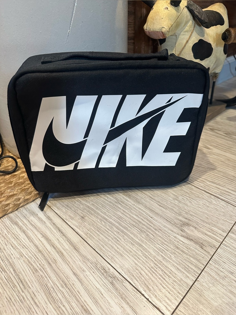 Nike Black Small Travel Organizer Bag lunch